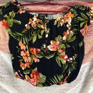 Crop top blouse
